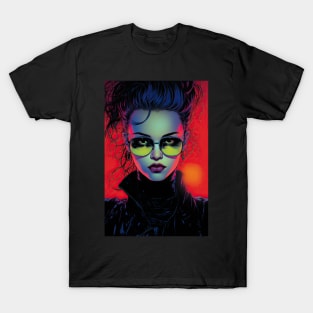 Goth woman 4 T-Shirt